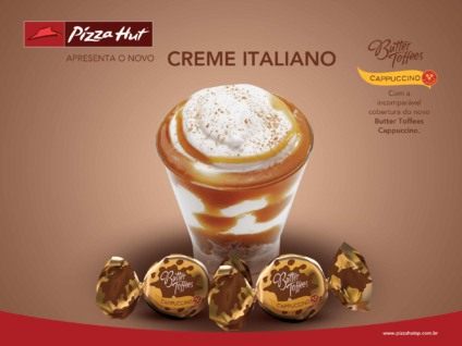 MixBe une Butter Toffees Capuccino à Pizza Hut SP