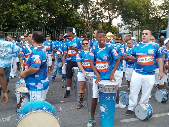 Bateria da Acadêmicos do Tatuapé.
