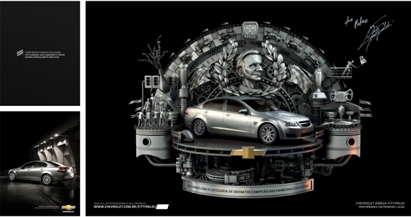 WMcCann faz ação inédita para o novo Omega Fittipaldi