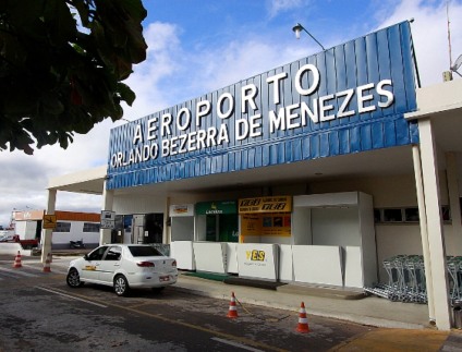 Aeroporto Orlando Bezerra de Menezes, de Juazeiro do Norte Foto: Edimar Soares, em 12/07/2010