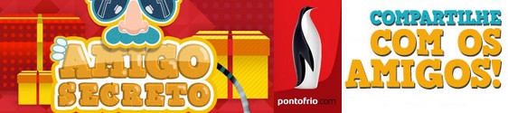 PontoFrio.com lança aplicativo de Amigo Secreto