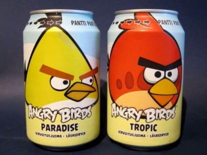 Refrigerante do Angry Birds desbanca Coca na Finlândia