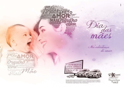 Ford Ka e televisores na ação promo do Novo Shopping