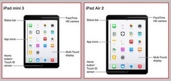 Apple deixa vazar de forma "acidental" os novos iPads