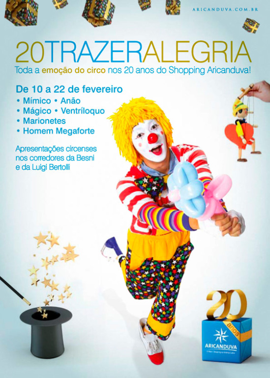 Aricanduva resgata a alegria do circo   