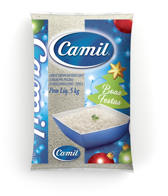 Camil apresenta embalagens especiais de Natal