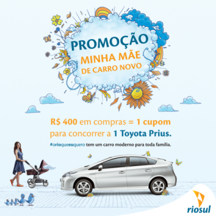Riosul realiza ação sustentável para Dia das Mães