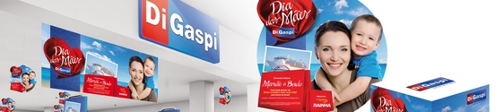 Átomo cria campanha de Dia das Mães para a Di Gaspi