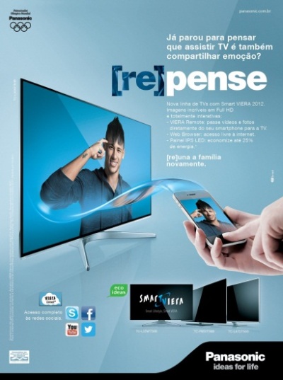 Neymar é o astro da ação promo da Panasonic