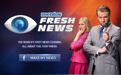 Mentos faz telejornal com informações do Facebook