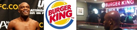 Burger King e Anderson Silva fecham parceria