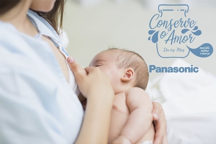 Panasonic incentiva a doação de leite materno