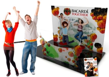 Bacardi com ações da B2 em eventos universitários
