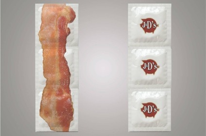 Empresa cria preservativo sabor bacon