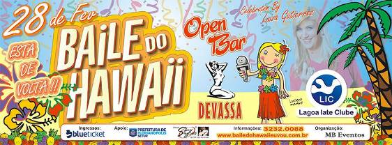Baile do Hawaii volta a integrar o calendário da folia