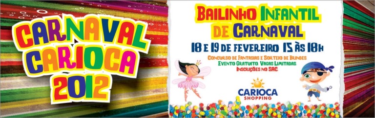 Carioca Shopping promove bailinho de carnaval