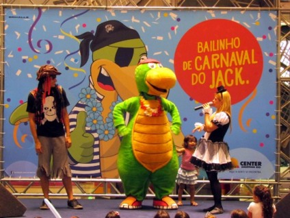 Carnaval invade os shoppings da BRMalls