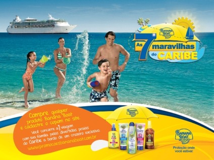 Dabster e Banana Boat levam família ao Caribe