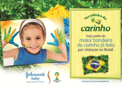 Johnson’s baby ativa "Torcidinha do Carinho" em Curitiba