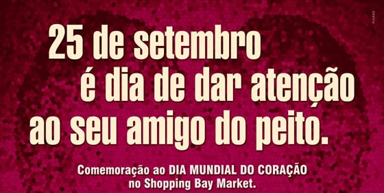 Dia do Coração recebe ação promo do Bay Market