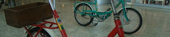 Bicicletas de várias épocas são atração no BC Shopping 