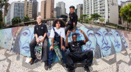 Halls patrocina atletas do skate