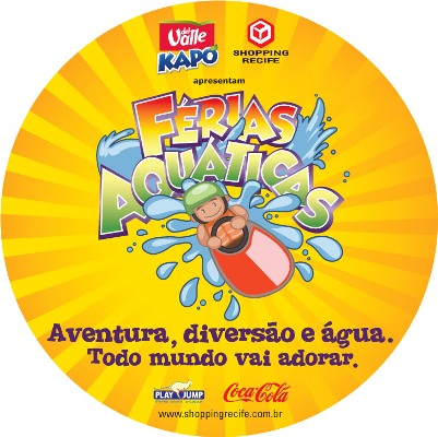 Férias aquáticas com Del Valle no Recife