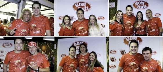 Bombril recebe celebridades no Camarote Brahma SP