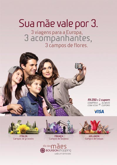 Bourbon premia clientes com viagens