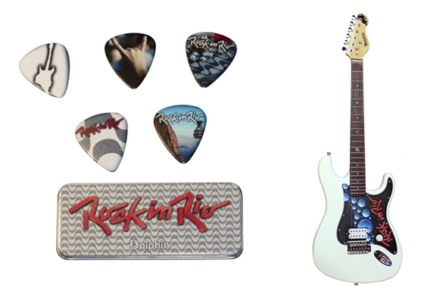 Dolphin cria guitarra oficial do Rock in Rio