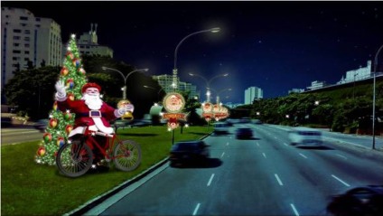 Bradesco marca presença no Natal de São Paulo