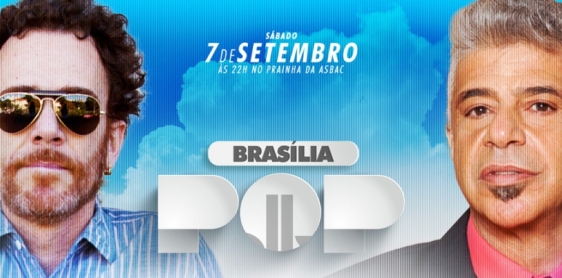 Lulu Santos e Nando Reis no Brasília Pop