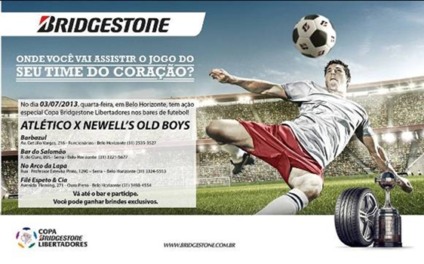 Bridgestone promove blitz em bares durante a Libertadores Bridgestone promove blitz em bares durante a Libertadores