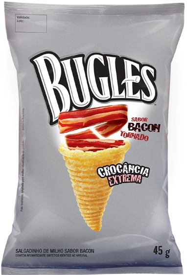 General Mills Brasil lança Bugles sabor bacon