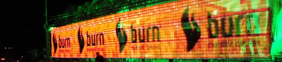 Burn ativa marca em evento de música eletrônica