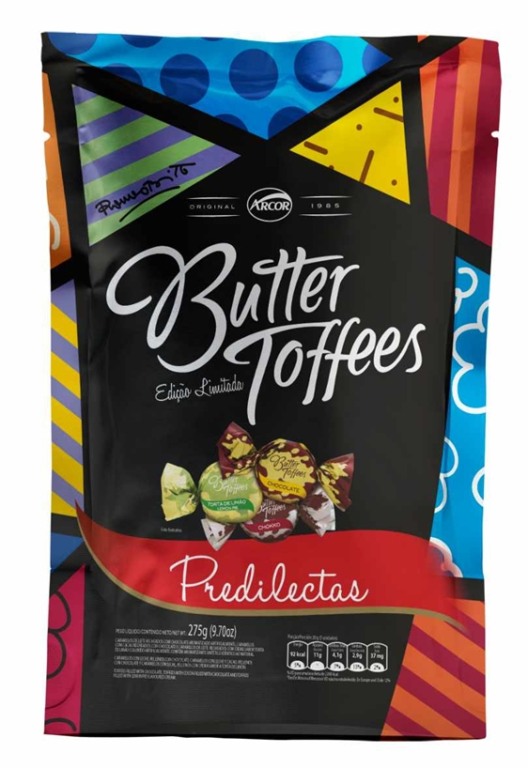 Mix ativa Butter Toffees by Romero Britto