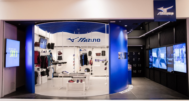 Mizuno inaugura primeira loja no Brasil