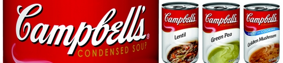Sopas Campbell’s tem novos sabores