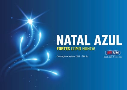 Canal/mkt promove “Natal Azul” para TIM