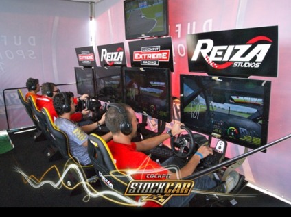 Continente Shopping recebe simulador de corrida