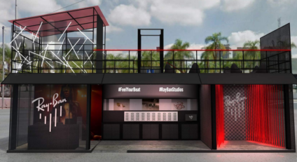 Ray-Ban ativa marca no Popload Festival