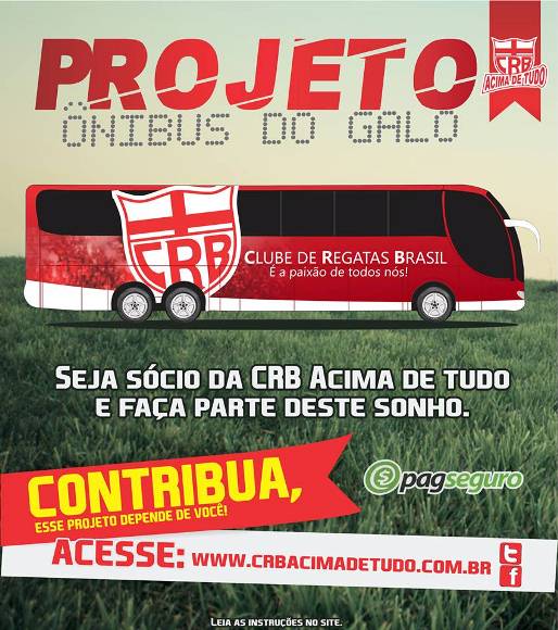 Torcedores do CRB querem dar um ônibus ao clube