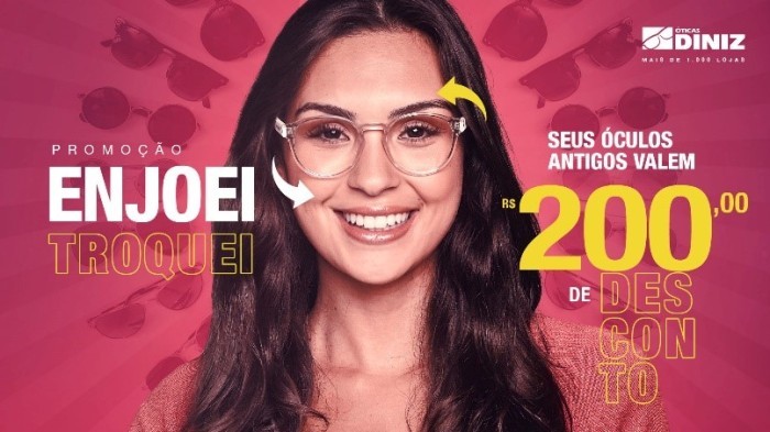 promoção óticas diniz