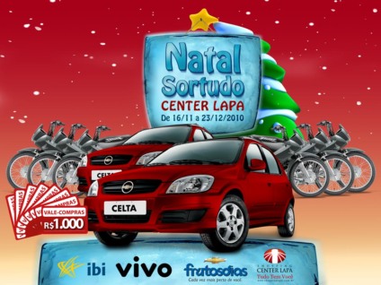 Natal sortudo no Center Lapa Natal sortudo no Center Lapa
