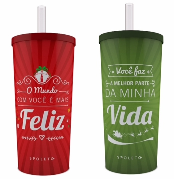 Copos exclusivos são novidade da Spoleto 