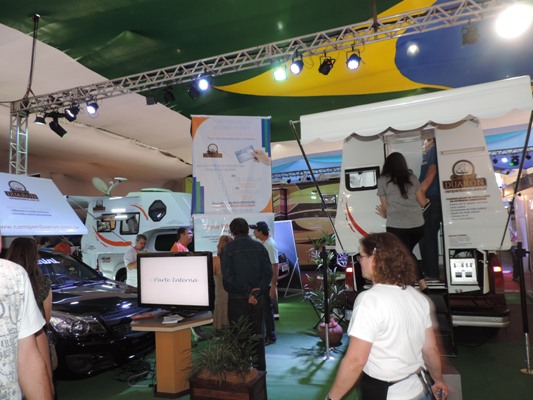 Mini Camper foi a atração da Brazil Motorhome Show