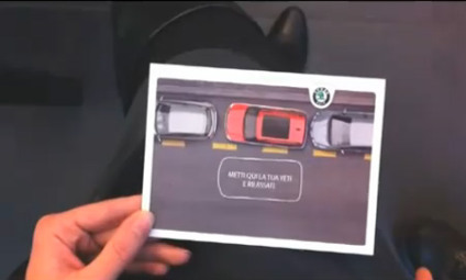 Panfleto promocional ensinou a estacionar