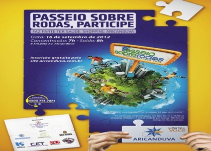 Passeio sobre rodas hoje no Aricanduva
