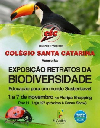 Retratos da Biodiversidade no Floripa Shopping