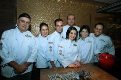 Jornalistas da Gazeta cozinham para renomados chefs 